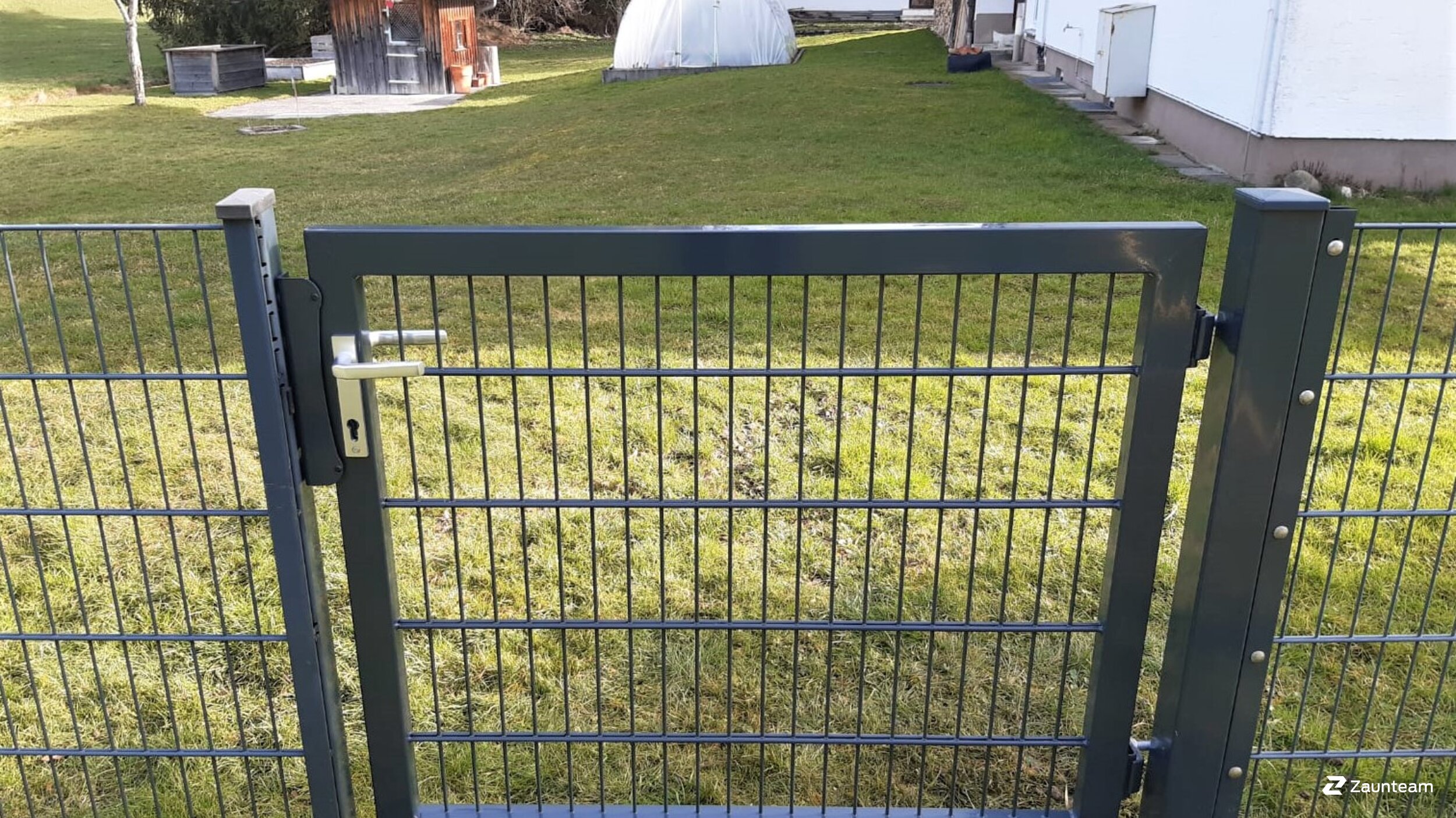 Doppelstabmattenzaun aus dem 2023 in 87448 Waltenhofen Deutschland von Zaunteam Allgäu.