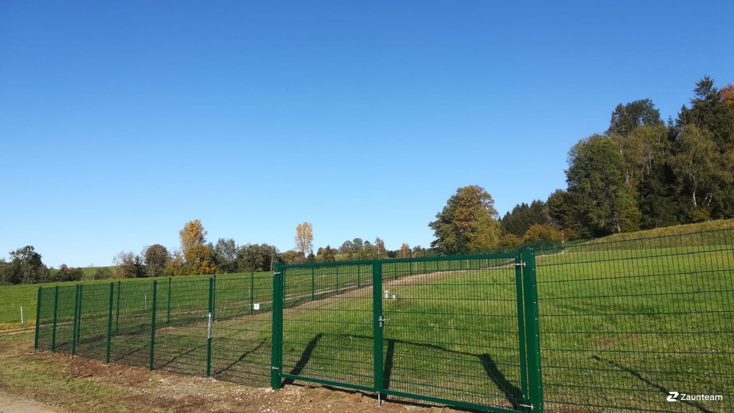 Doppelstabmattenzaun aus dem 2019 in 88171 Weiler-Simmerberg Deutschland von Zaunteam Allgäu.