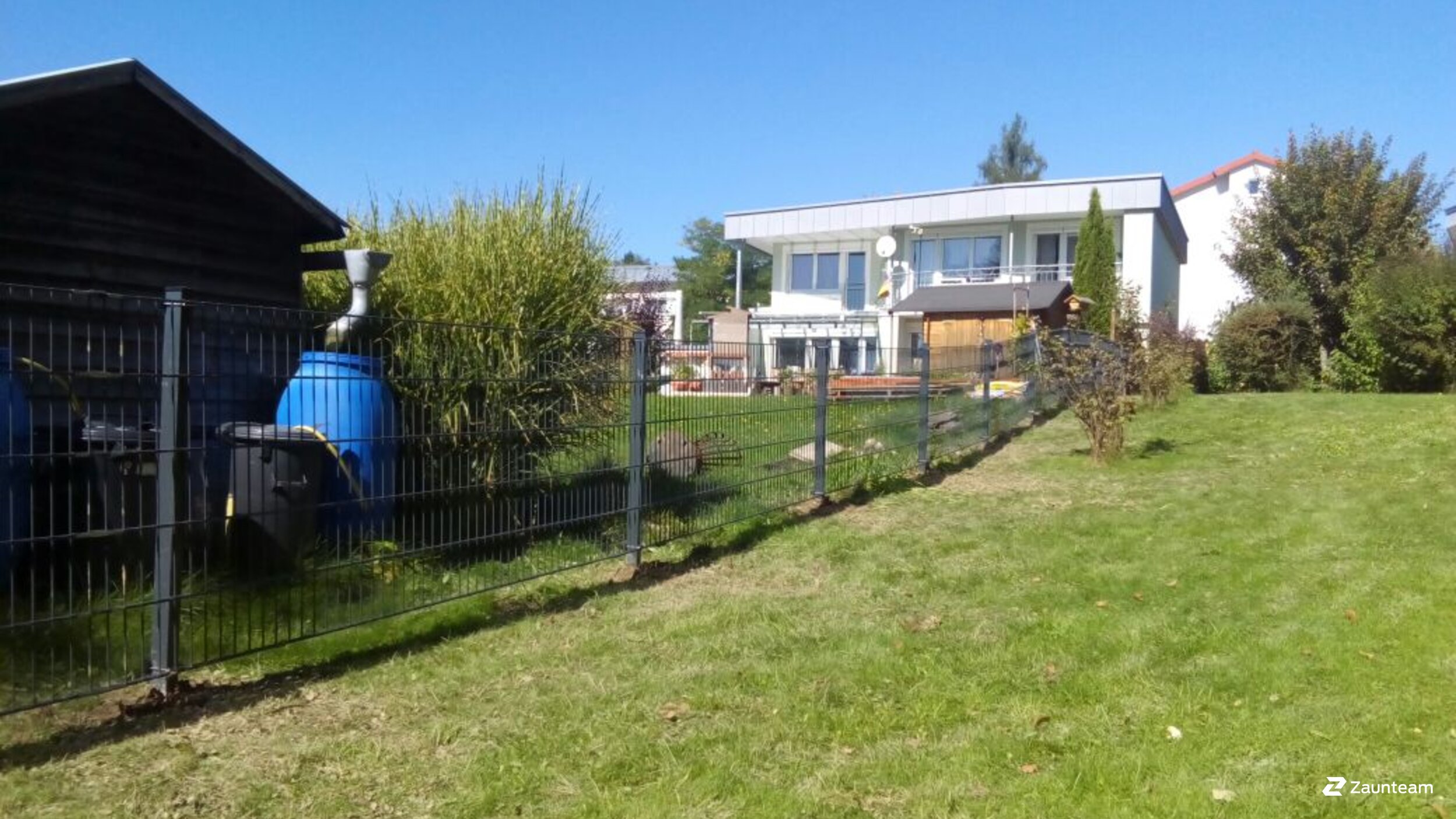 Doppelstabmattenzaun aus dem 2017 in 88161 Lindenberg Deutschland von Zaunteam Allgäu.