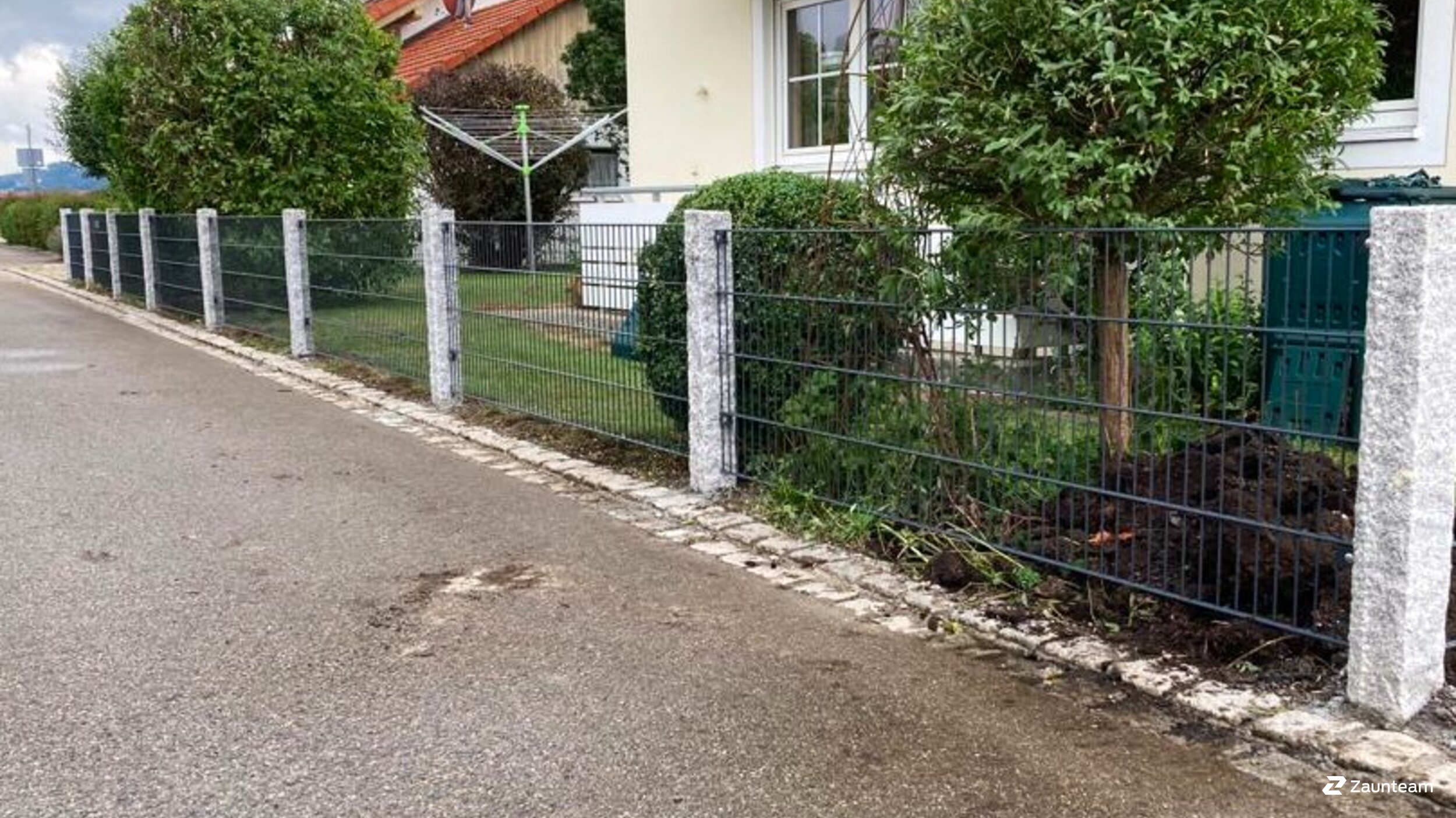 Doppelstabmattenzaun aus dem 2023 in 87493 Lauben Deutschland von Zaunteam Allgäu.
