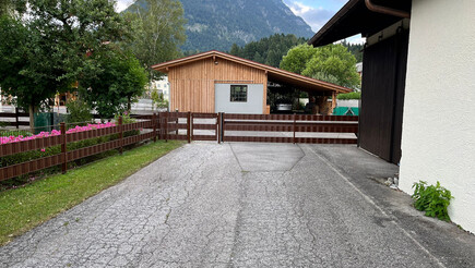 Flecht Sichtschutz aus dem 2023 in 6600 Reutte Österreich von Zaunteam Allgäu.