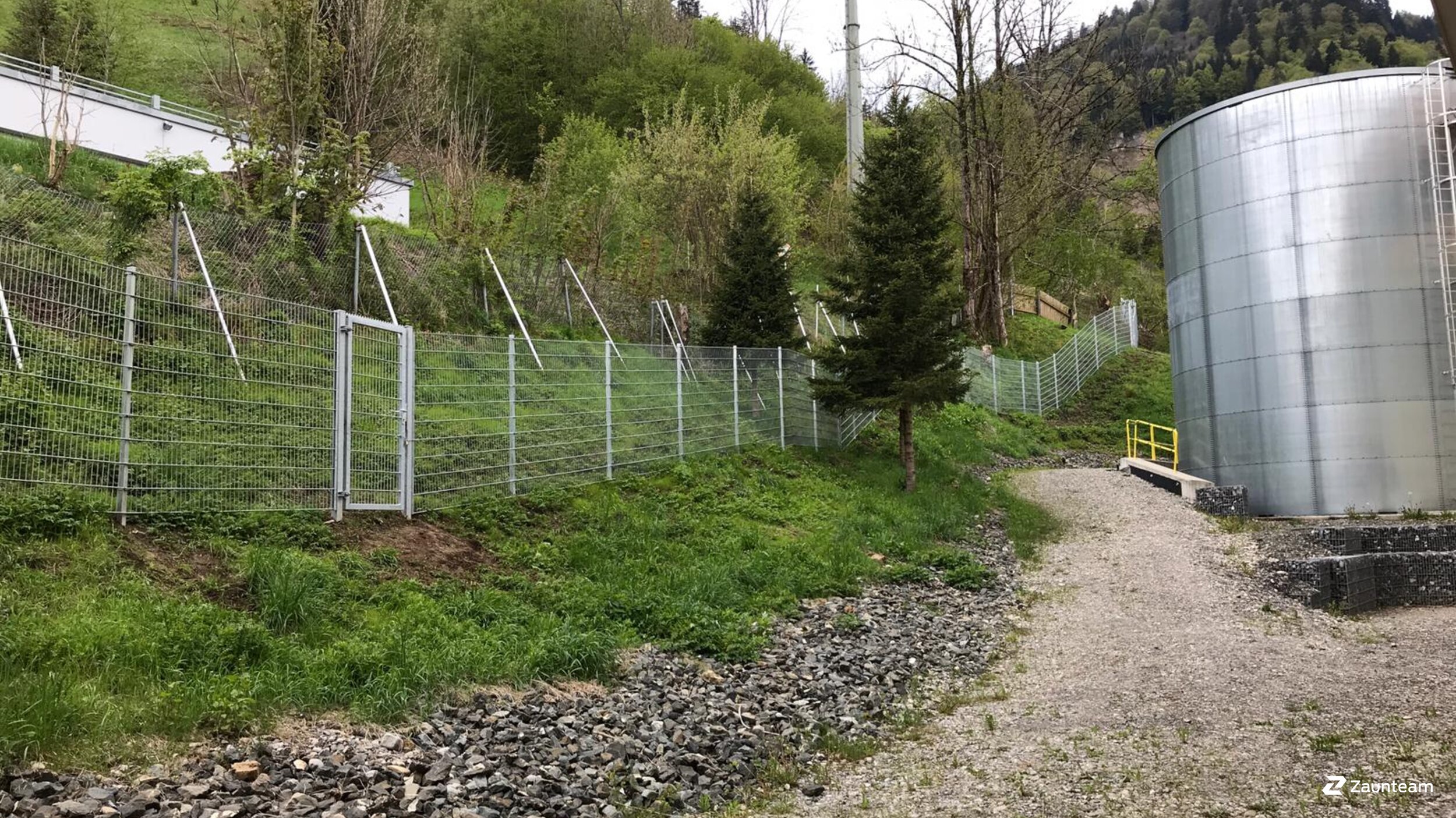 Doppelstabmattenzaun aus dem 2019 in 87509 Immenstadt Deutschland von Zaunteam Allgäu.
