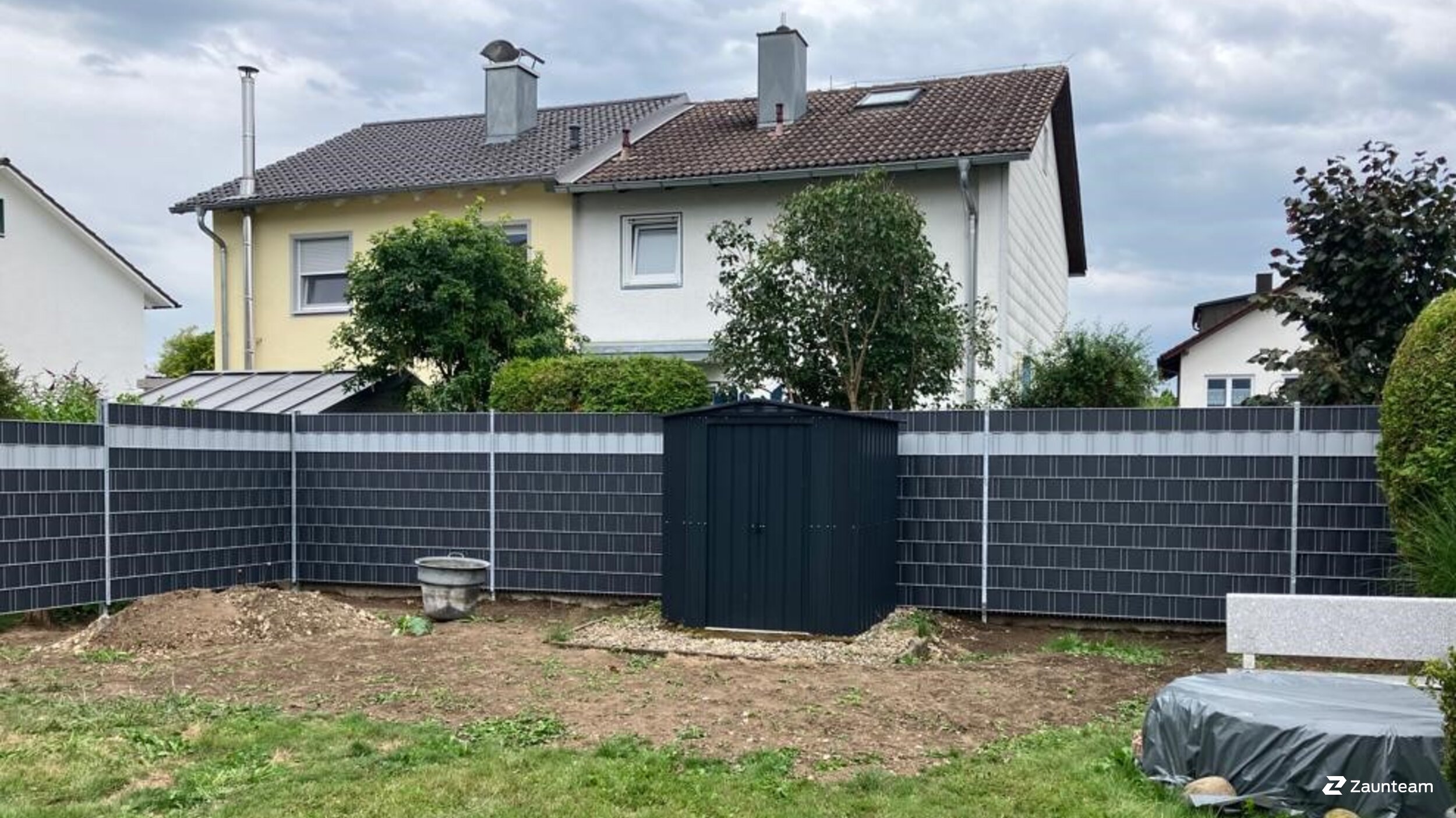 Flecht Sichtschutz aus dem 2023 in 87493 Lauben Deutschland von Zaunteam Allgäu.