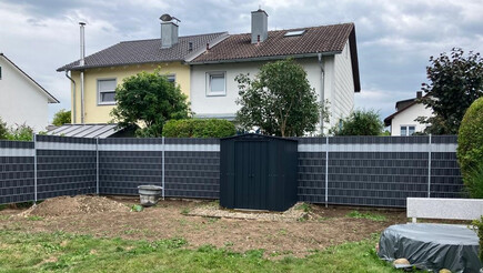 Flecht Sichtschutz aus dem 2023 in 87493 Lauben Deutschland von Zaunteam Allgäu.