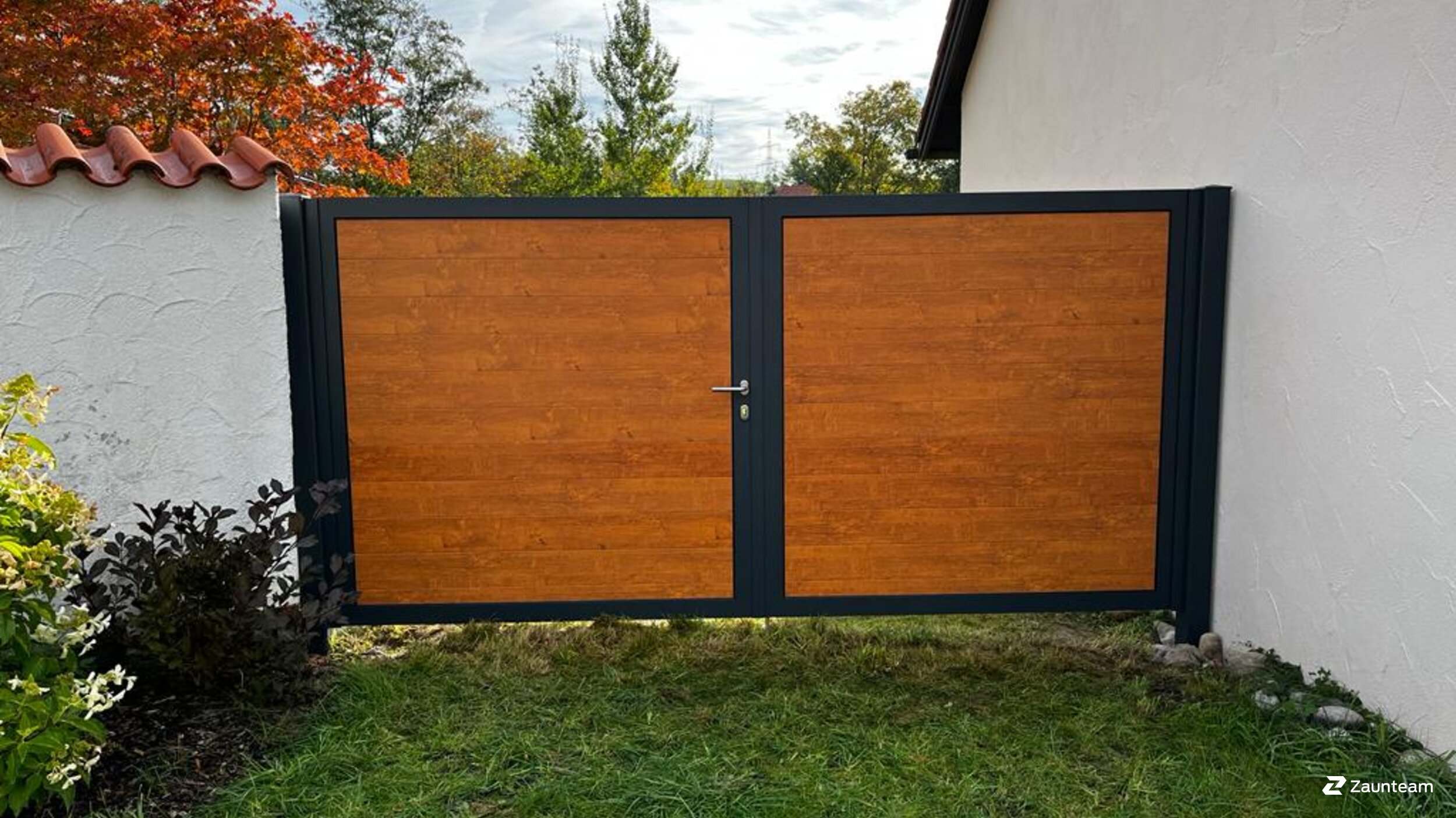 Protection brise-vue en aluminium de 2023 à 88175 Scheidegg Allemagne de Zaunteam Allgäu.