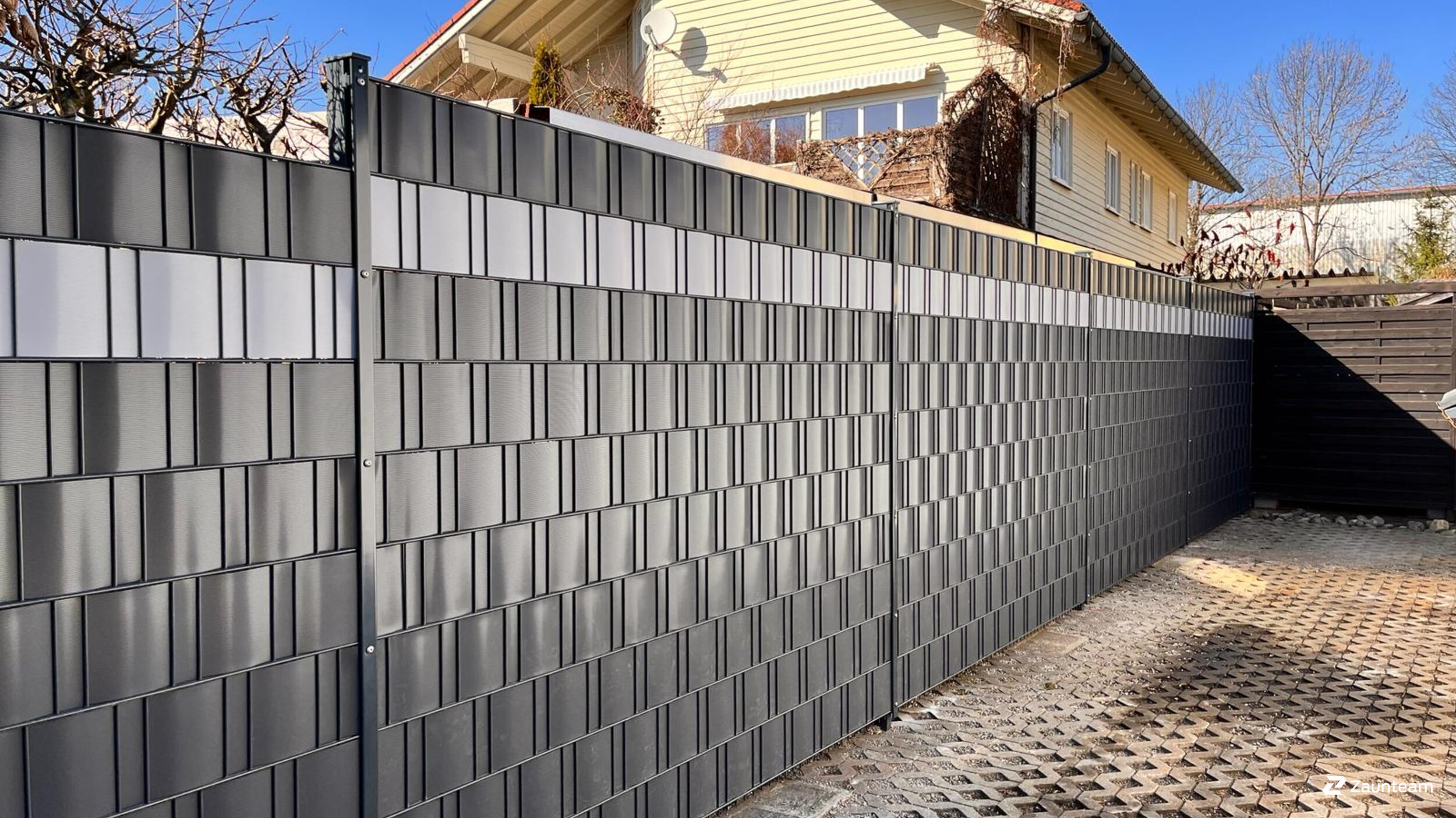 Protection brise-vue en tressage de 2023 à 87527 Sonthofen Allemagne de Zaunteam Allgäu.