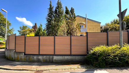 WPC Sichtschutz aus dem 2024 in 88131 Lindau Deutschland von Zaunteam Allgäu.