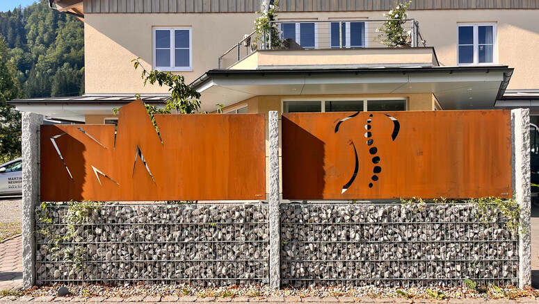 Gabionen Steinkörbe aus dem 2024 in 87509 Immenstadt Deutschland von Zaunteam Allgäu.