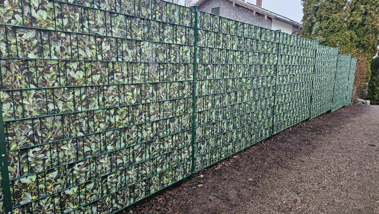 Flecht Sichtschutz aus dem 2024 in 87629 Füssen Deutschland von Zaunteam Allgäu.