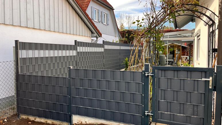 Flecht Sichtschutz aus dem 2024 in 87480 Weitnau Deutschland von Zaunteam Allgäu.