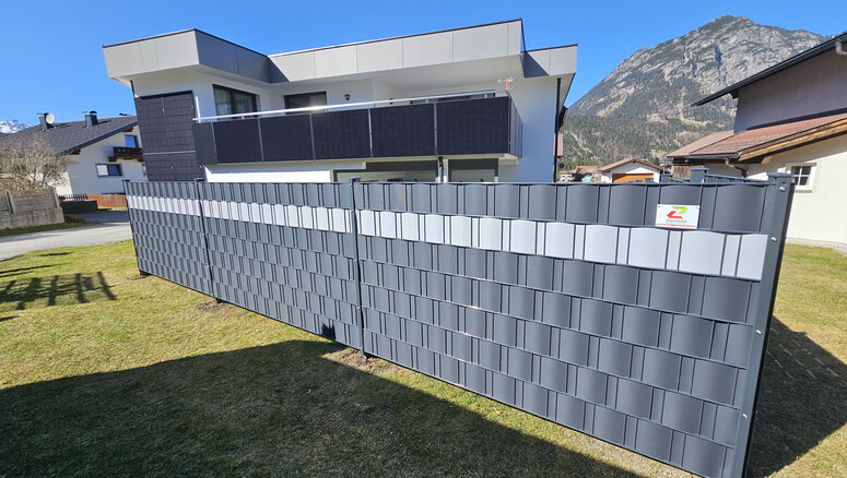 Flecht Sichtschutz aus dem 2025 in 6611 Heiterwang Österreich von Zaunteam Allgäu.