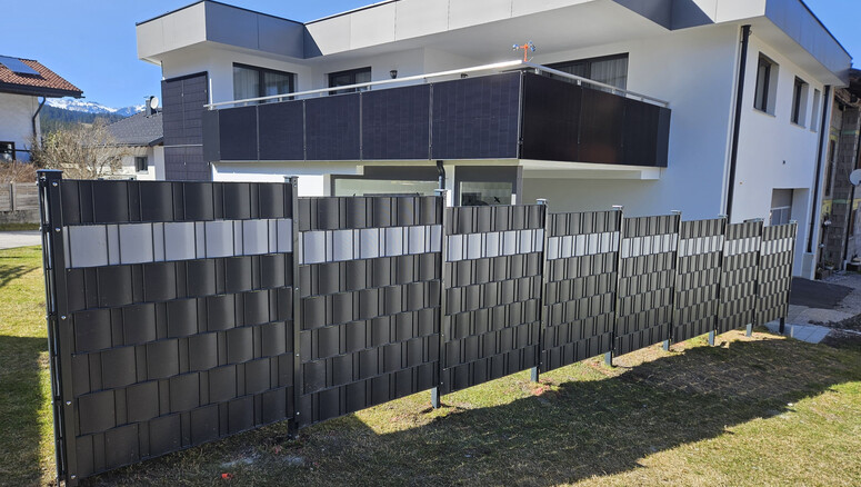 Flecht Sichtschutz aus dem 2025 in 6611 Heiterwang Österreich von Zaunteam Allgäu.