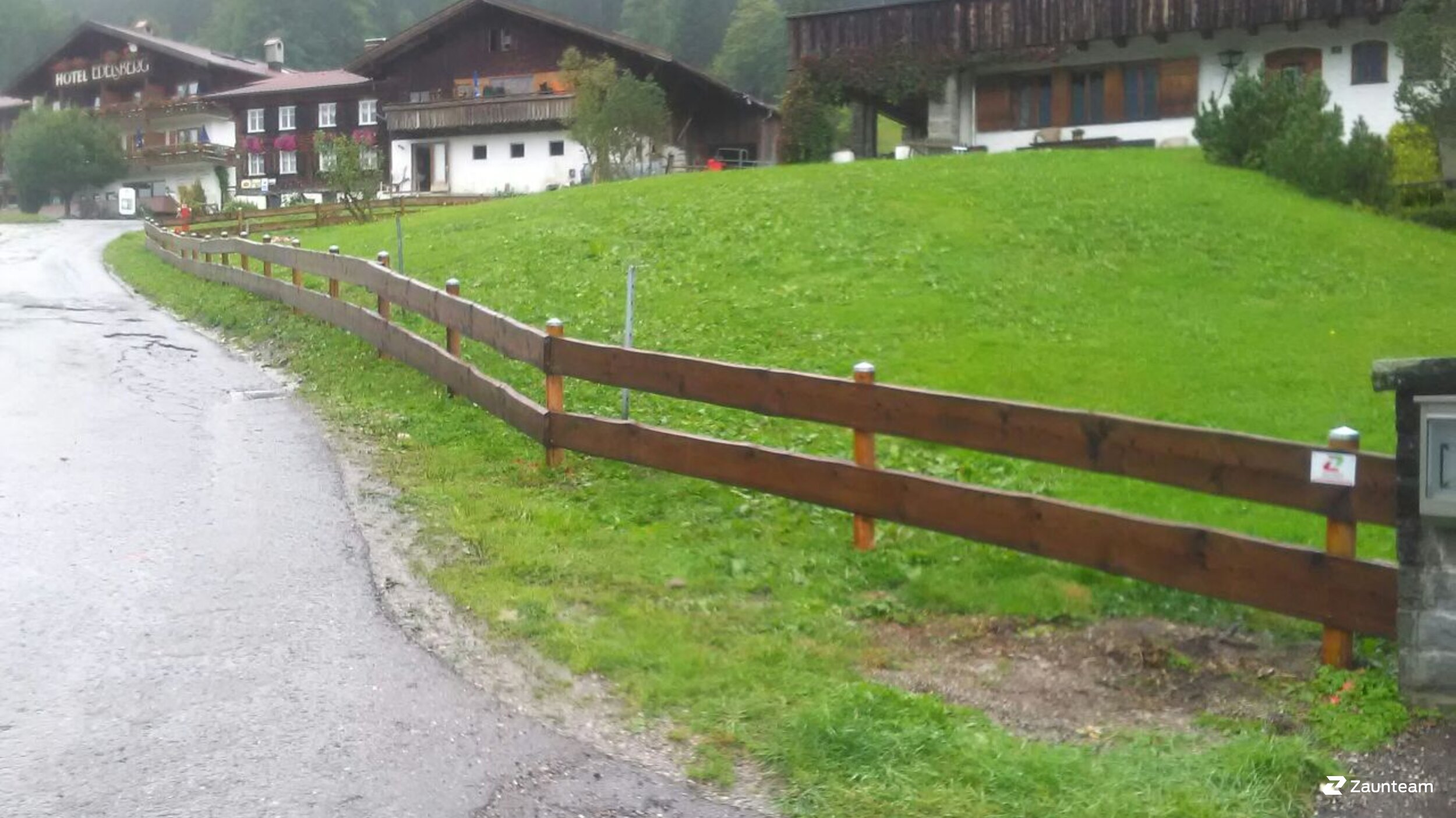 Ranchzaun aus dem 2017 in 87541 Unterjoch Deutschland von Zaunteam Allgäu.