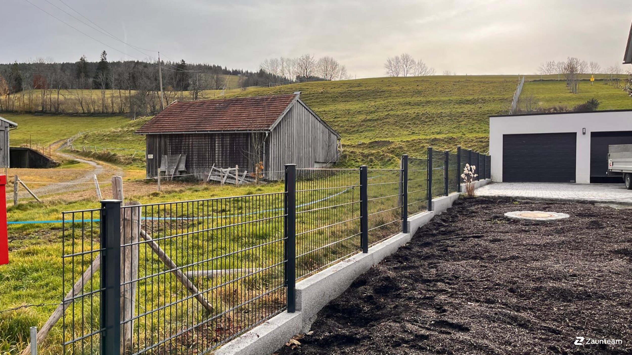 Doppelstabmattenzaun aus dem 2025 in 88167 Maierhöfen Deutschland von Zaunteam Allgäu.