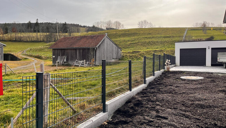 Doppelstabmattenzaun aus dem 2025 in 88167 Maierhöfen Deutschland von Zaunteam Allgäu.