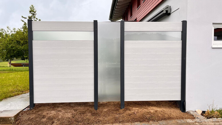 Aluminium Sichtschutz aus dem 2025 in 87527 Sonthofen Deutschland von Zaunteam Allgäu.
