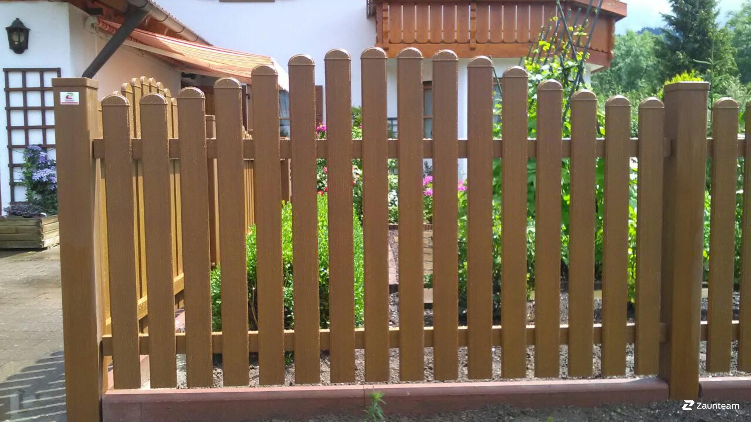 Aluzaun aus dem 2017 in 87497 Wertach Deutschland von Zaunteam Allgäu.