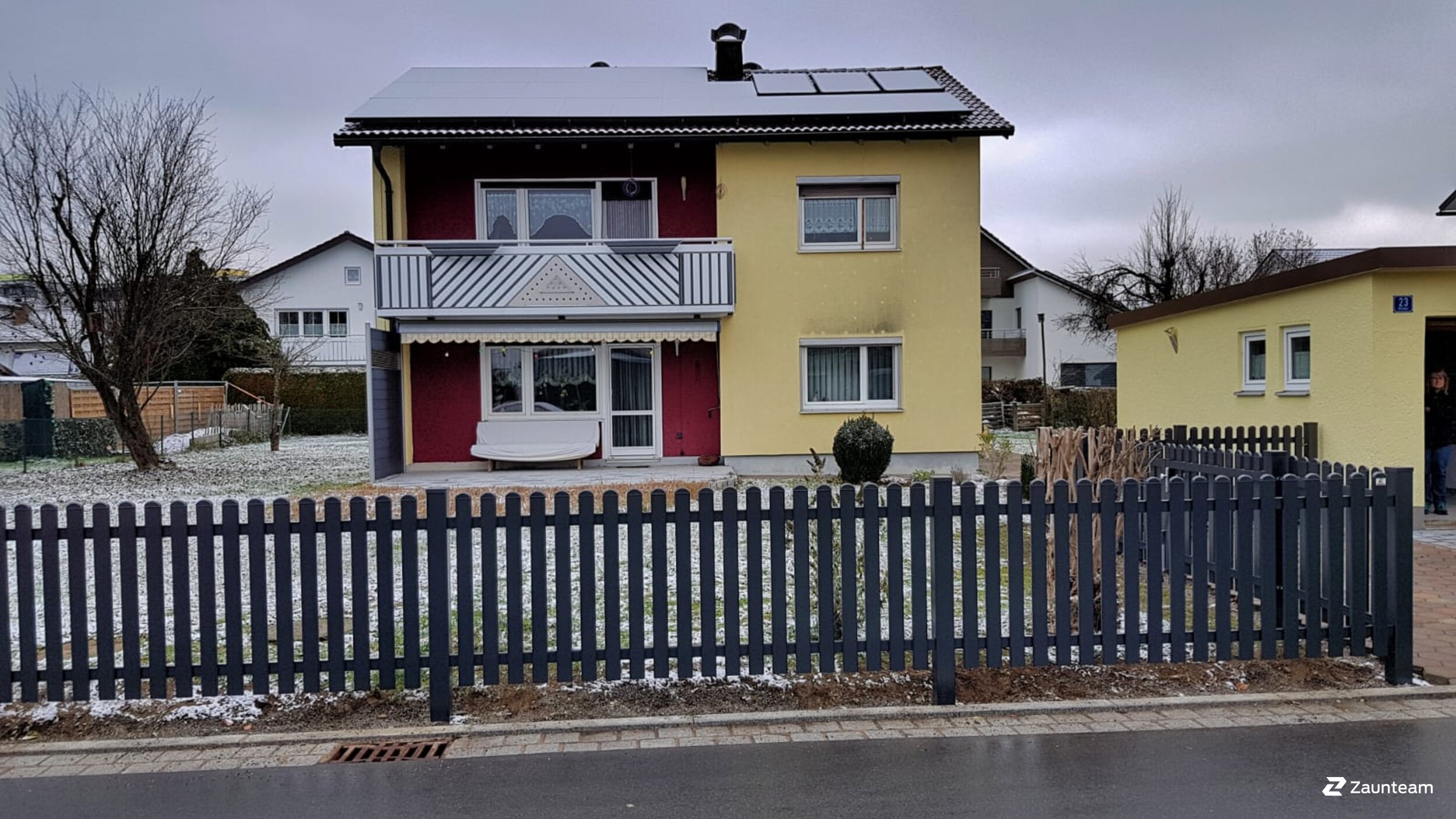 Aluzaun aus dem 2018 in 87493 Lauben Deutschland von Zaunteam Allgäu.