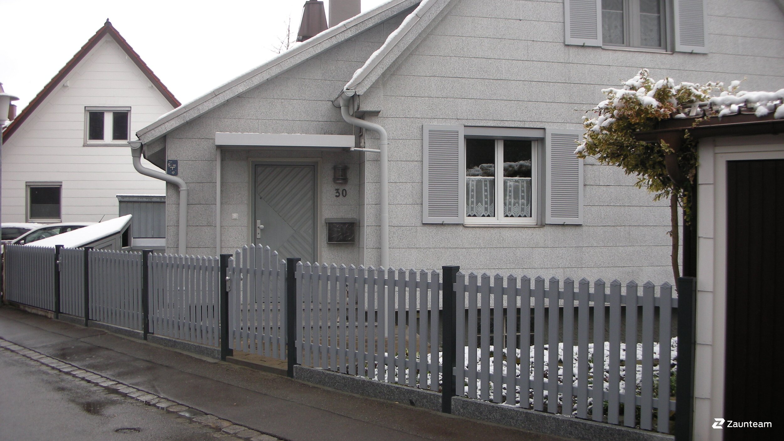 Aluzaun aus dem 2019 in 87437 Kempten Deutschland von Zaunteam Allgäu.