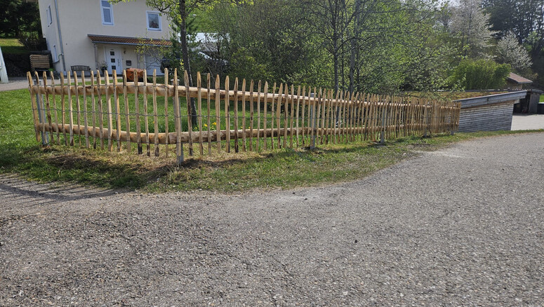 Naturzaun aus dem 2026 in 87497 Wertach Deutschland von Zaunteam Allgäu.