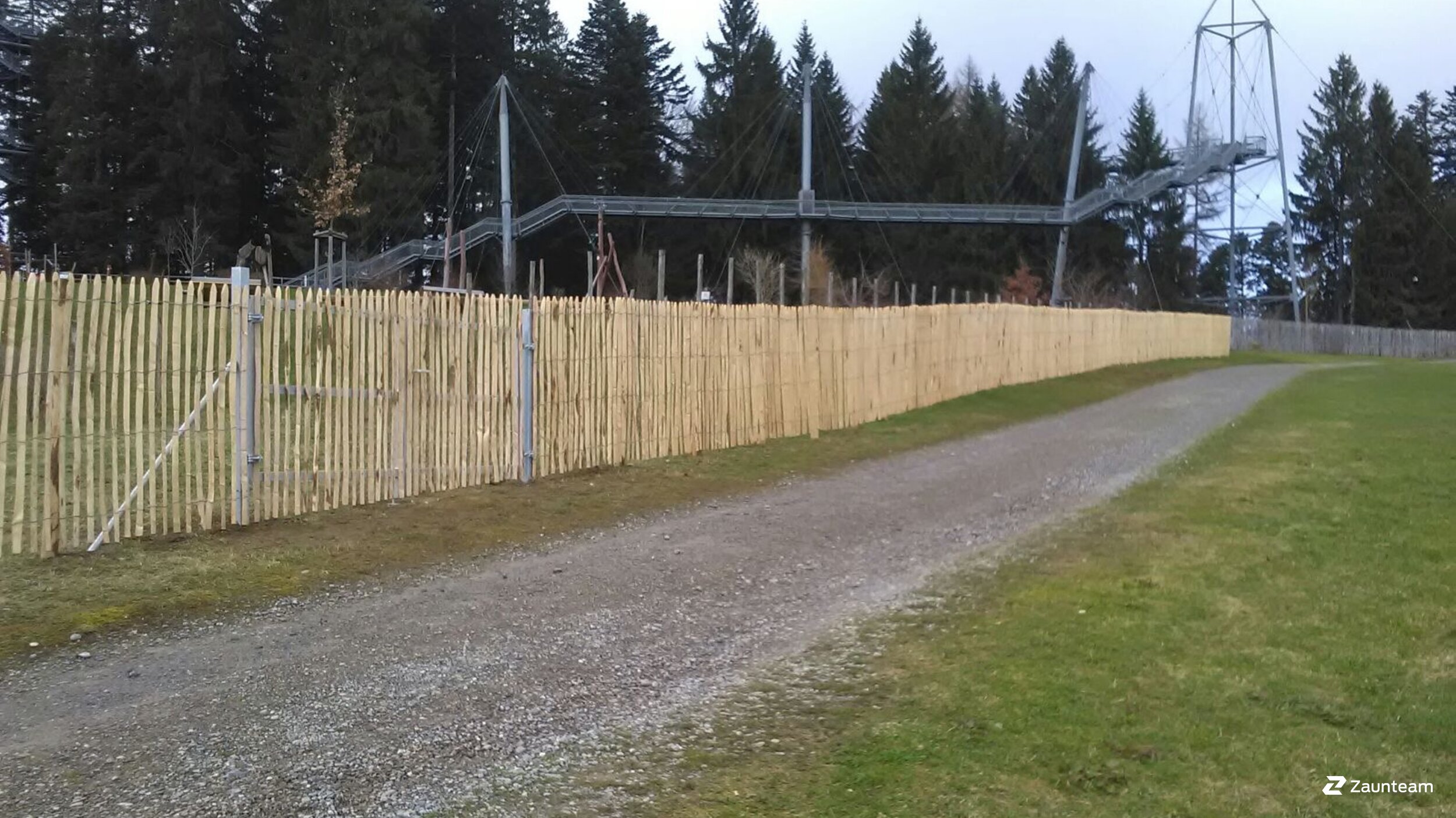 Naturzaun aus dem 2017 in 88175 Scheidegg Deutschland von Zaunteam Allgäu.
