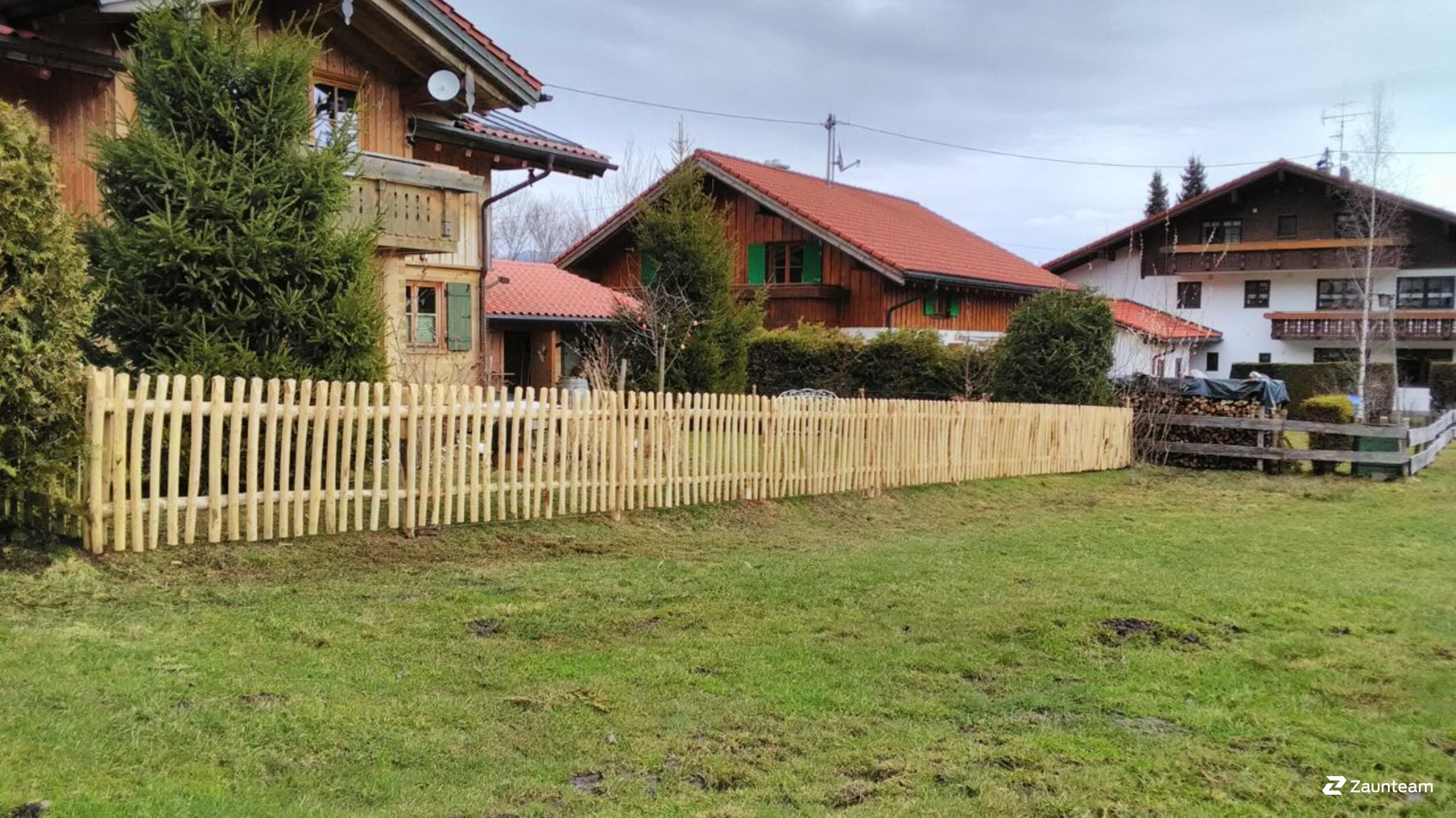 Naturzaun aus dem 2018 in 87527 Muderbolz Deutschland von Zaunteam Allgäu.