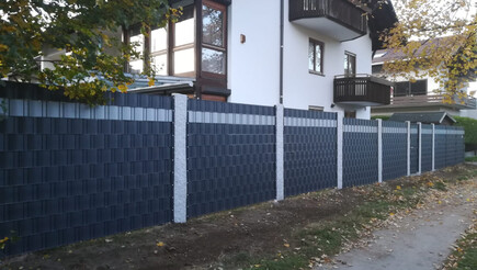 Flecht Sichtschutz aus dem 2019 in 87509 Immenstadt Deutschland von Zaunteam Allgäu.