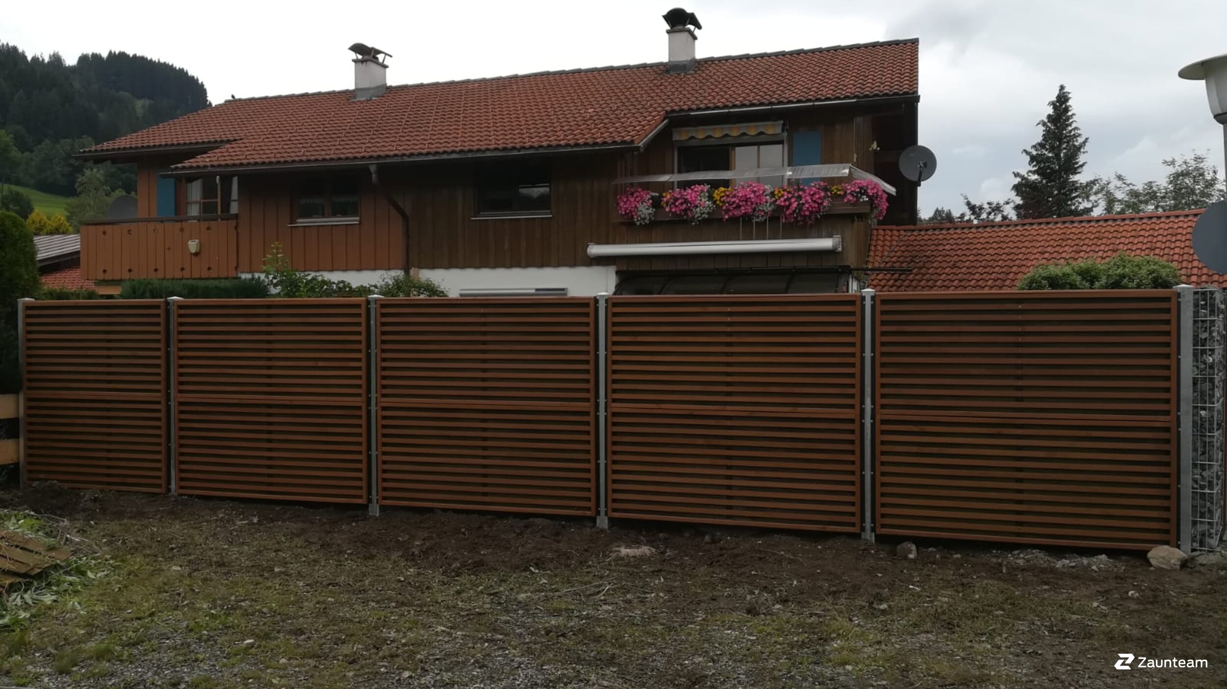 Lärmschutzzaun aus dem 2019 in 87527 Ofterschwang Deutschland von Zaunteam Allgäu.