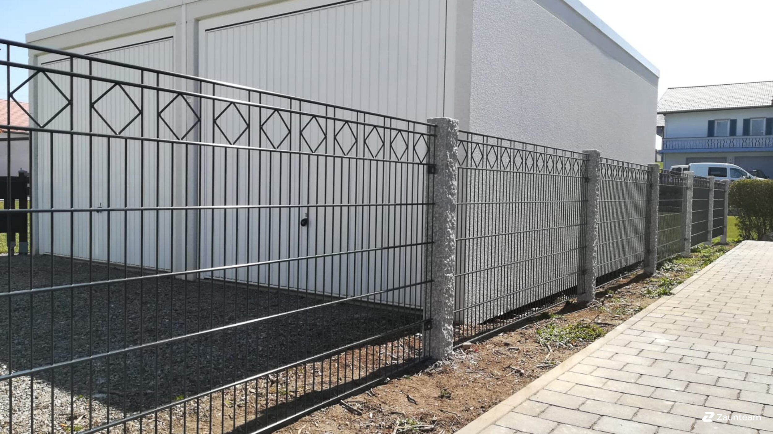 Decorzaun aus dem 2020 in 87437 Kempten Deutschland von Zaunteam Allgäu.