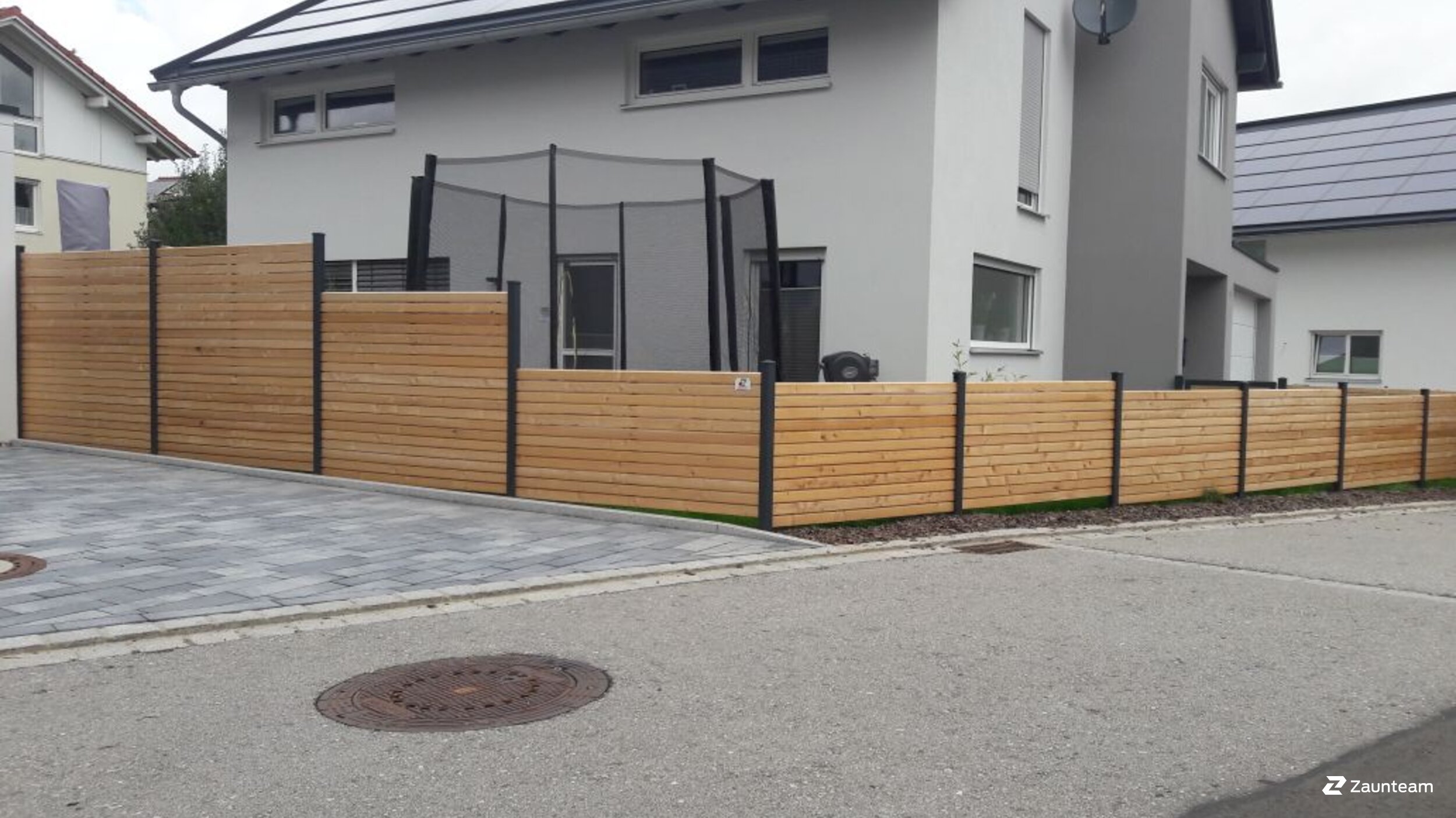 Holz Sichtschutz aus dem 2017 in 87471 Durach Deutschland von Zaunteam Allgäu.