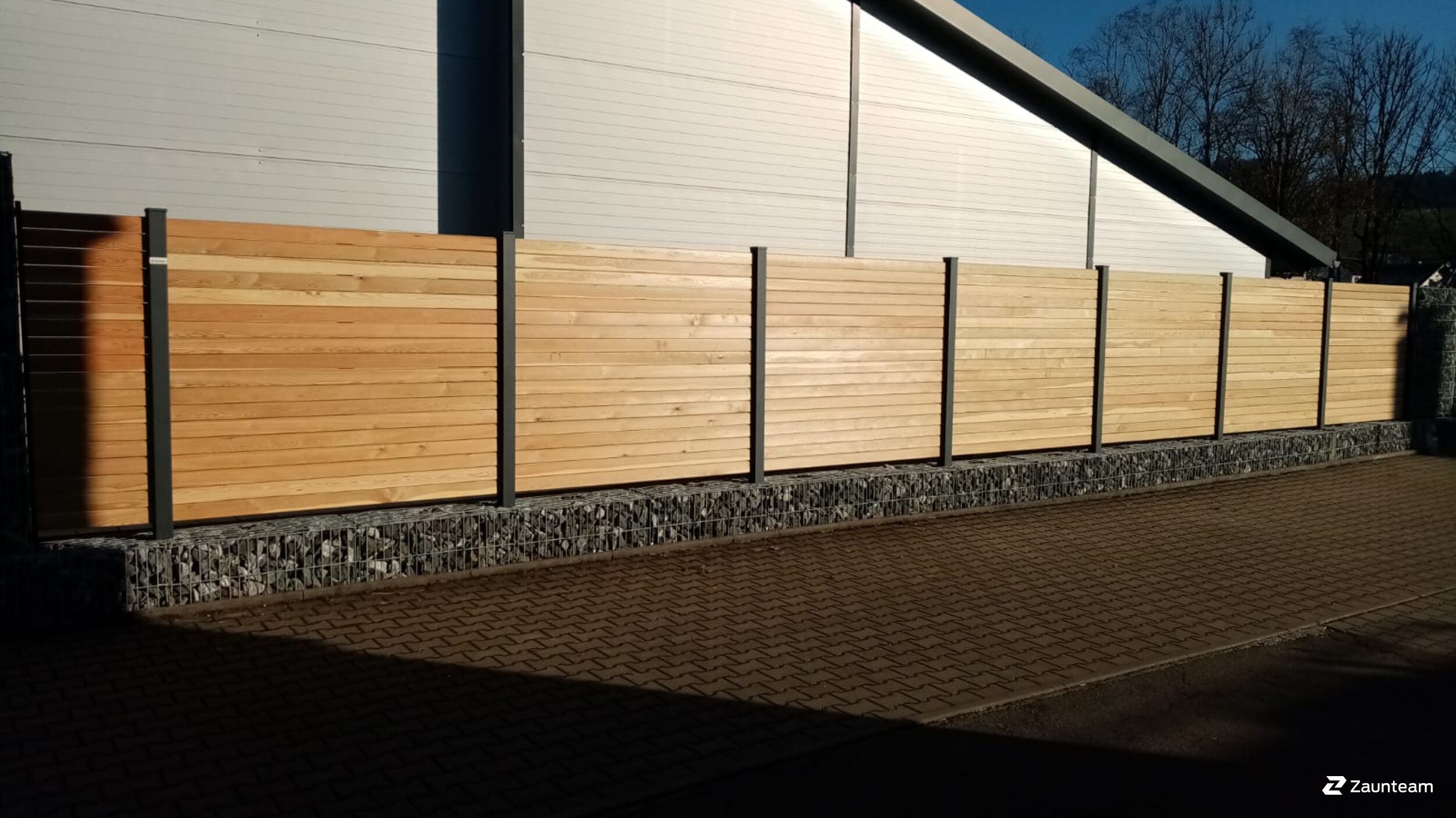 Holz Sichtschutz aus dem 2019 in 88171 Weiler-Simmerberg Deutschland von Zaunteam Allgäu.