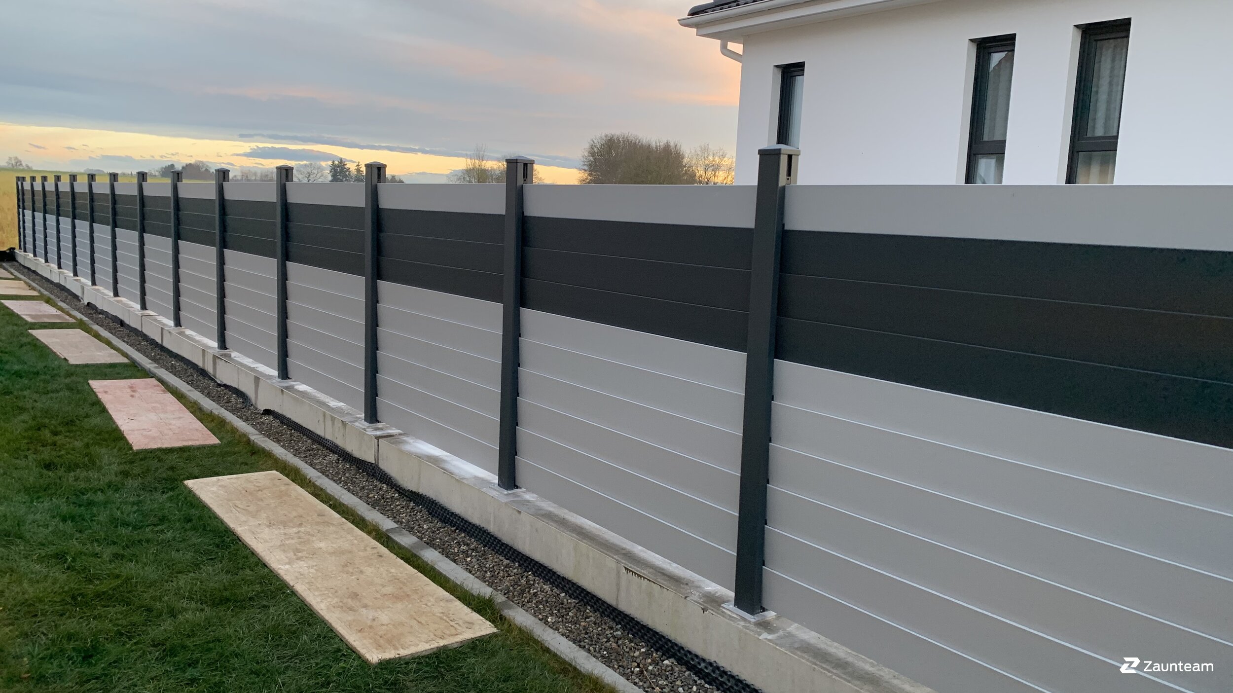 Aluminium Sichtschutz aus dem 2020 in 88499 Riedlingen Deutschland von Zaunteam Oberschwaben.