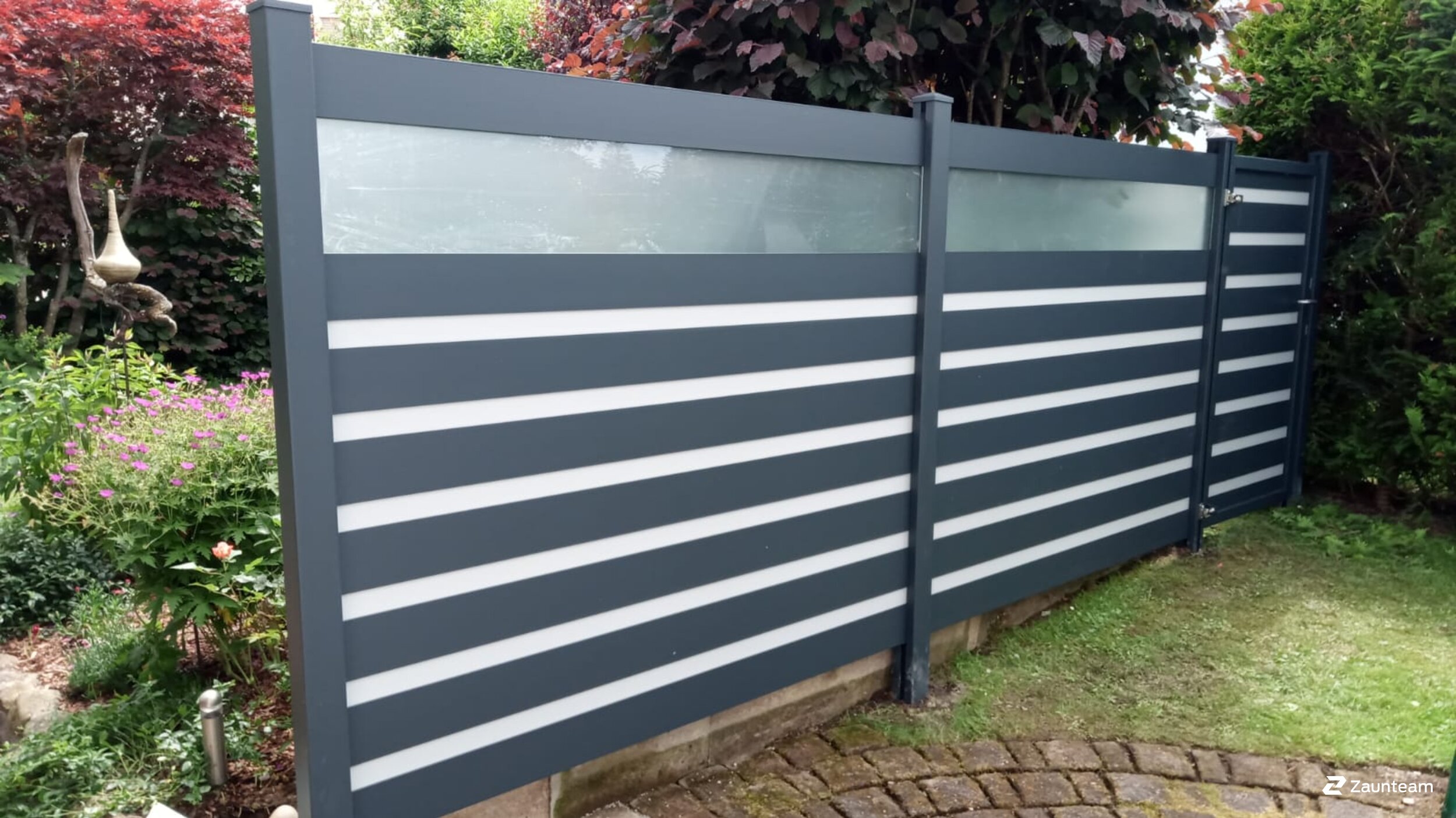 Aluminium Sichtschutz aus dem 2021 in 88239 Wangen Deutschland von Zaunteam Oberschwaben.