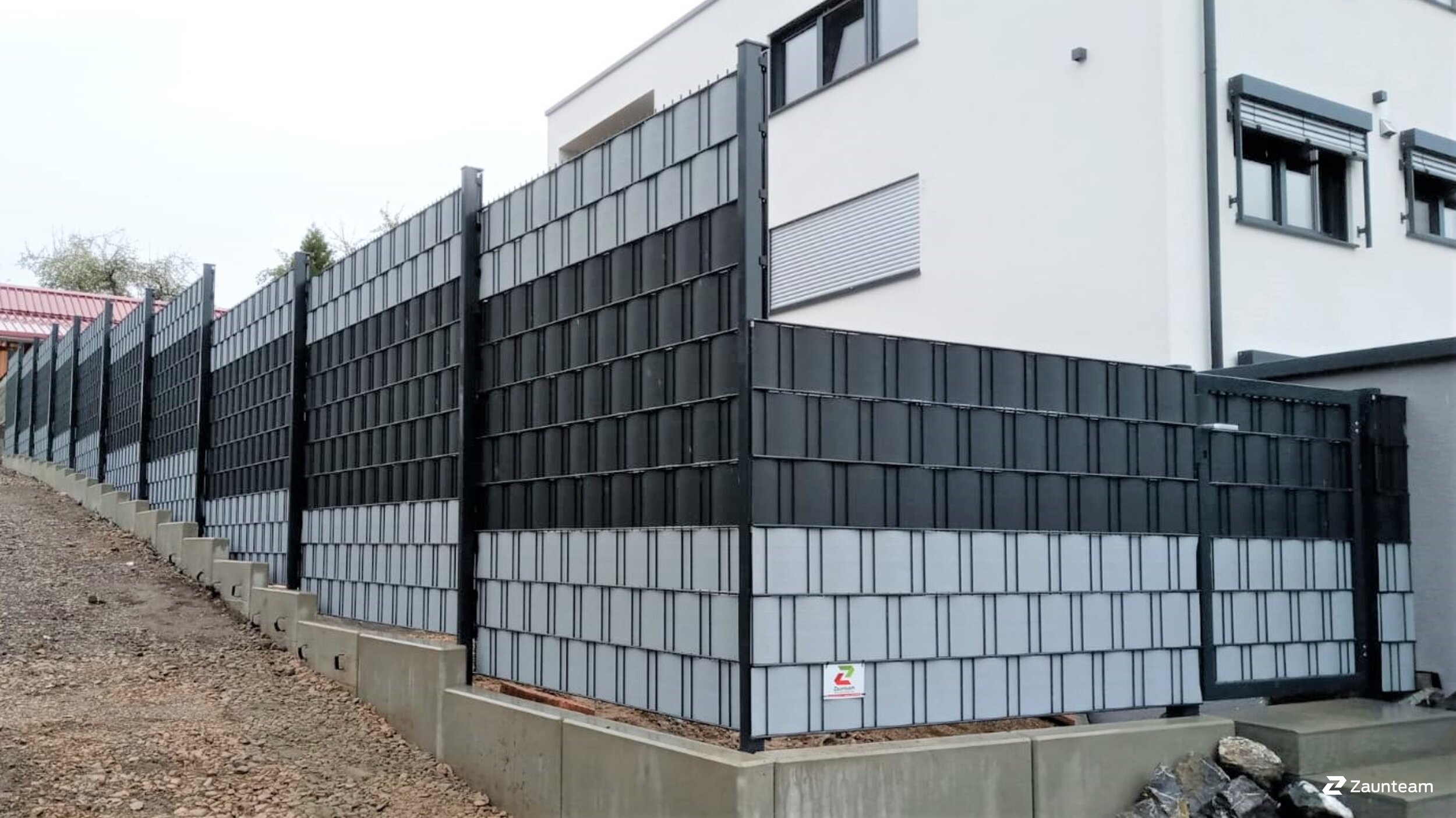 Flecht Sichtschutz aus dem 2021 in 88487 Mietingen Deutschland von Zaunteam Oberschwaben.