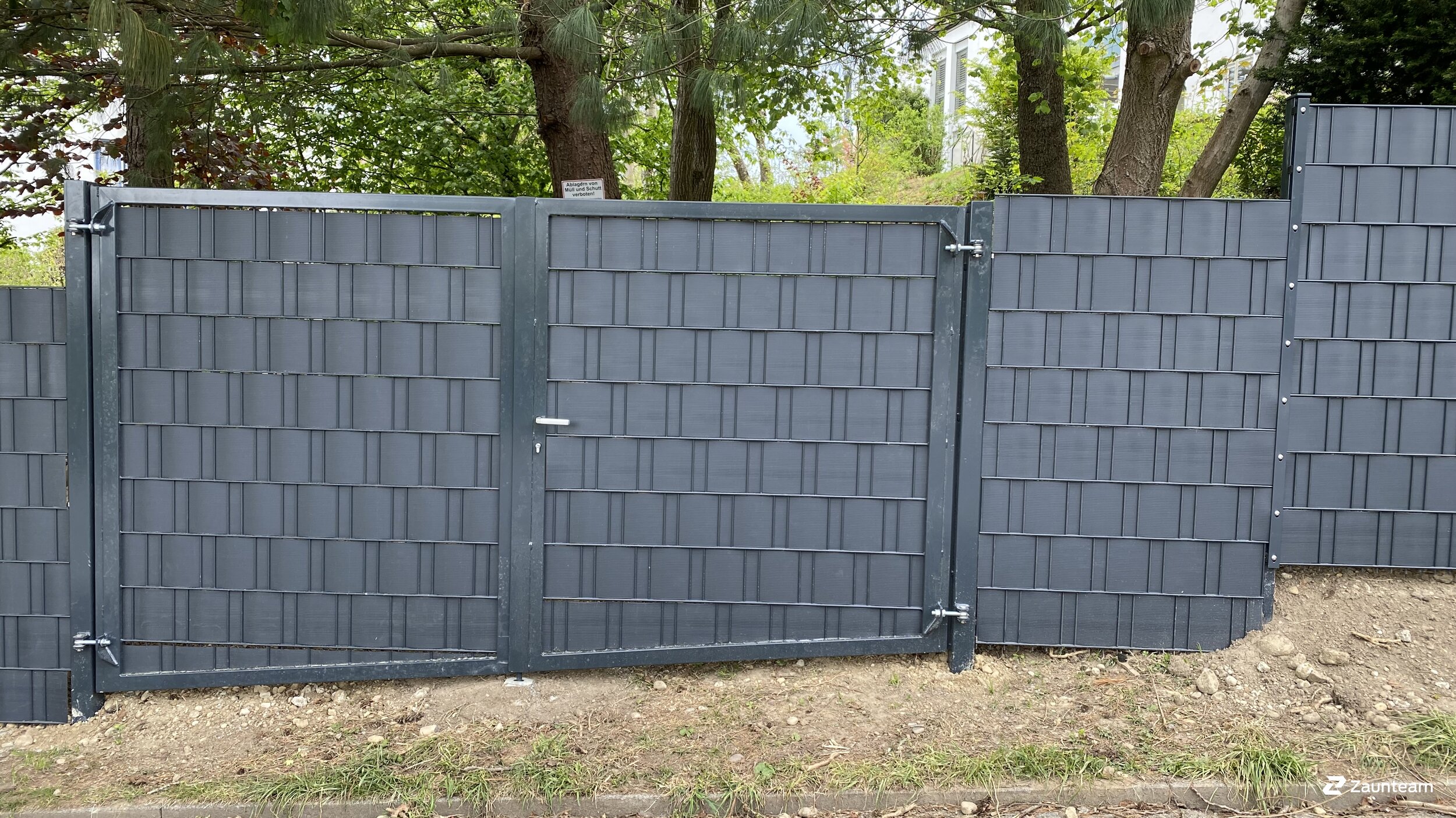 Doppelstabmattenzaun aus dem 2022 in 88400 Biberach Deutschland von Zaunteam Oberschwaben.