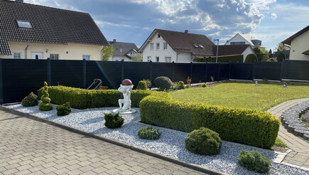 Clôture anti-bruit de 2022 à 88499 Riedlingen Allemagne de Zaunteam Oberschwaben.