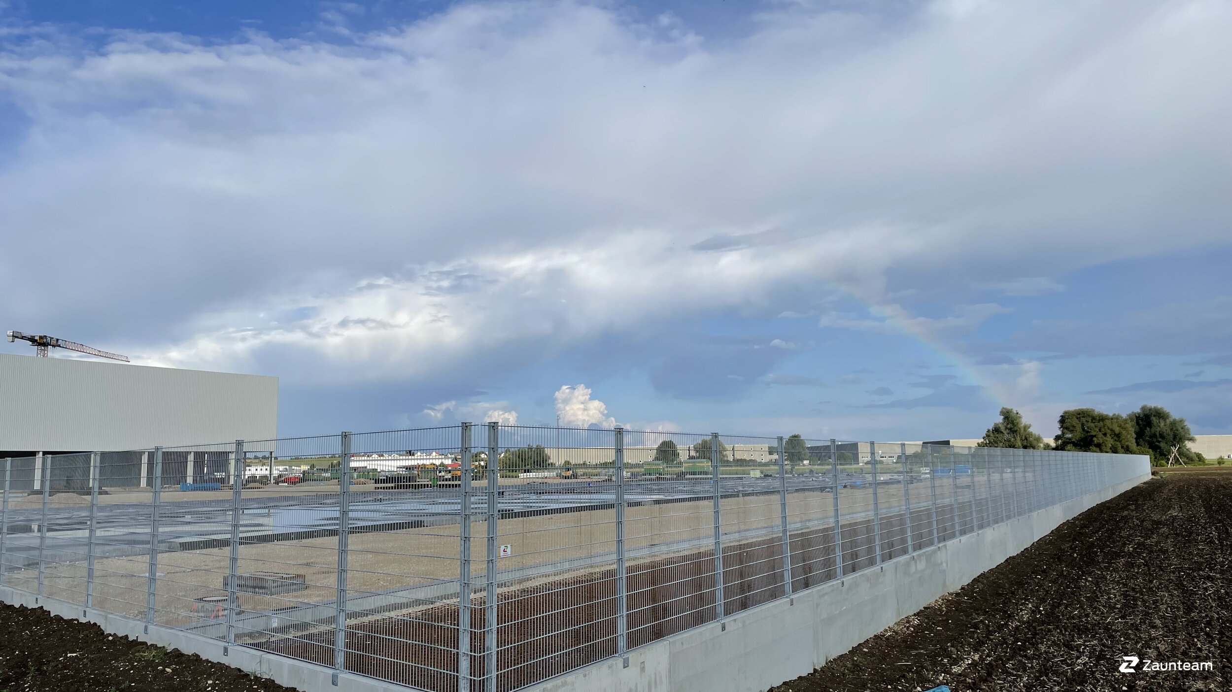 Doppelstabmattenzaun aus dem 2021 in 89584 Ehingen Deutschland von Zaunteam Oberschwaben.