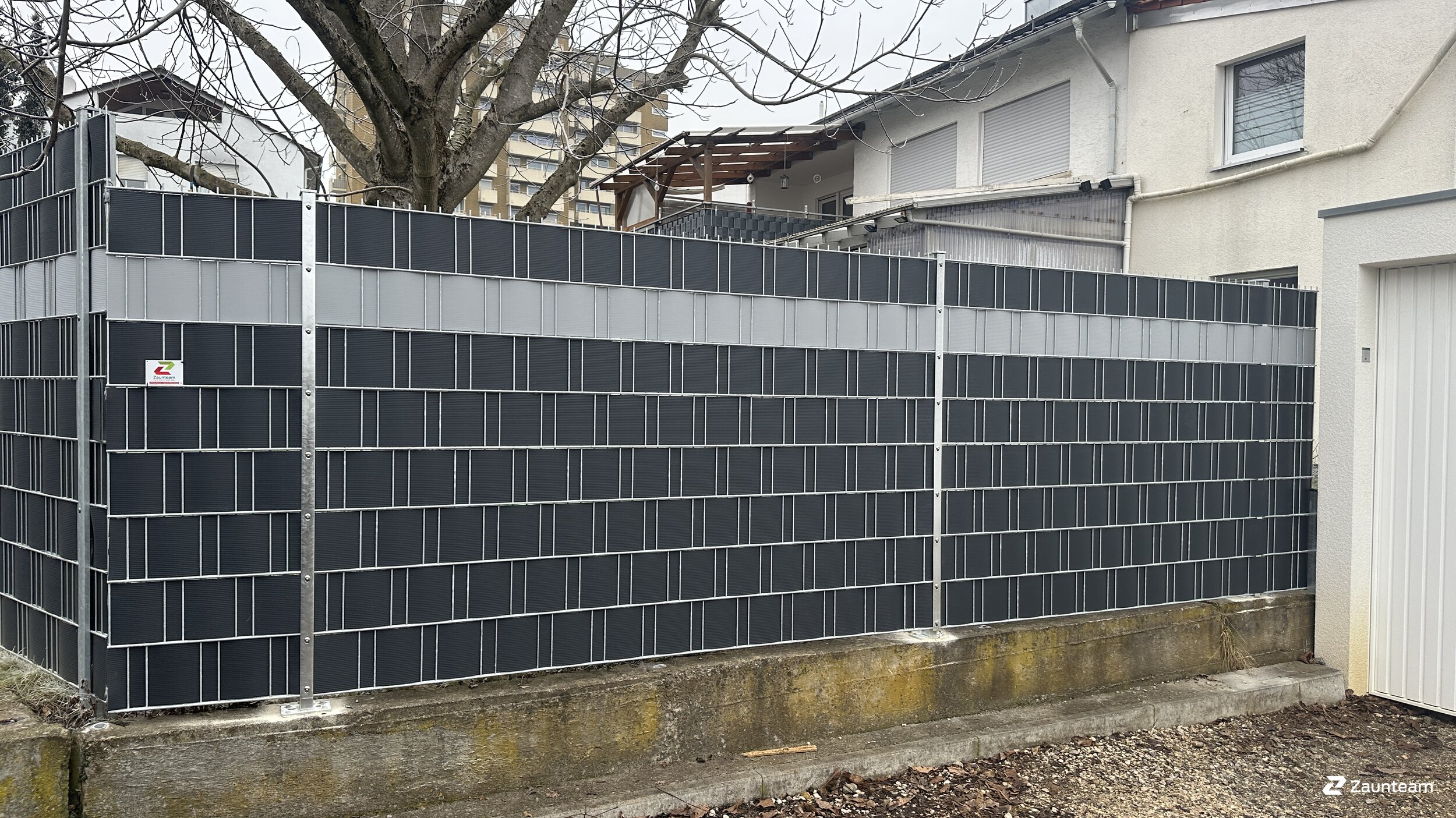 Flecht Sichtschutz aus dem 2025 in 89584 Ehingen Deutschland von Zaunteam Oberschwaben.