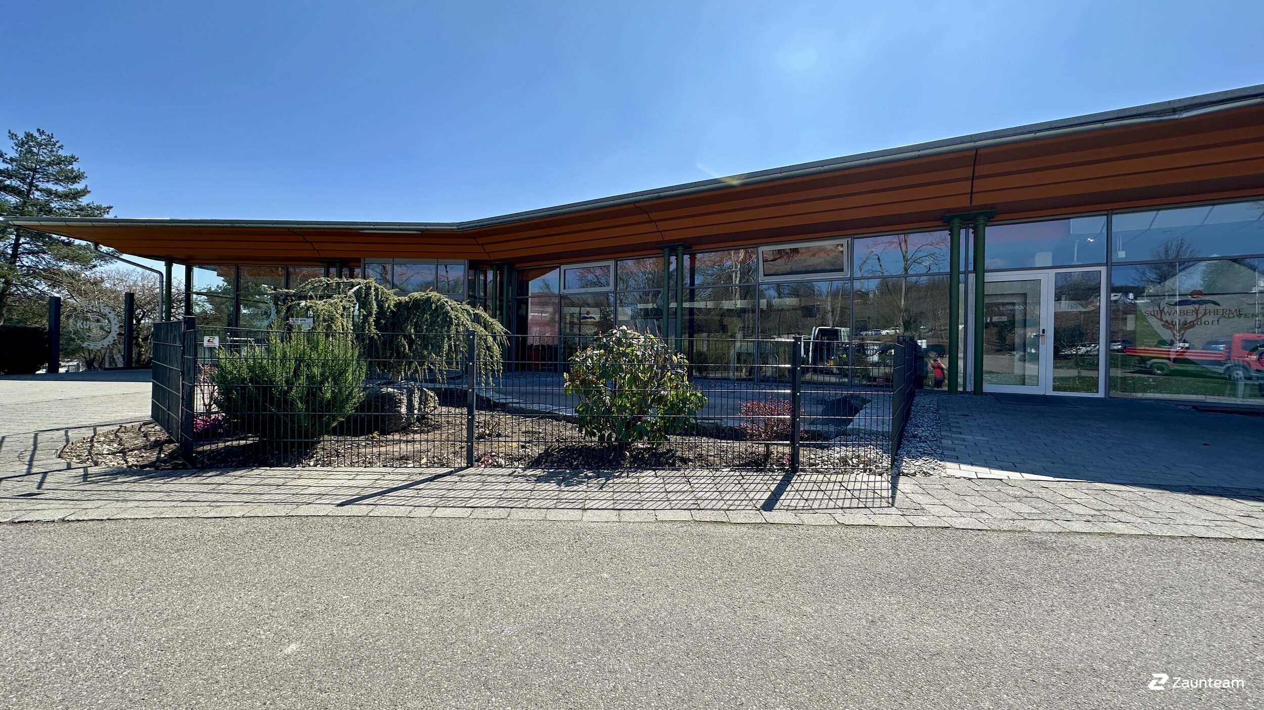 Doppelstabmattenzaun aus dem 2025 in 88326 Aulendorf Deutschland von Zaunteam Oberschwaben.