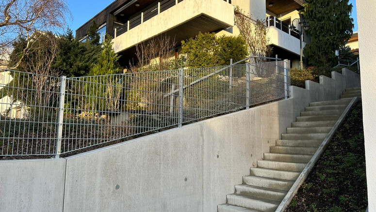 Doppelstabmattenzaun aus dem 2025 in 88499 Riedlingen Deutschland von Zaunteam Oberschwaben.