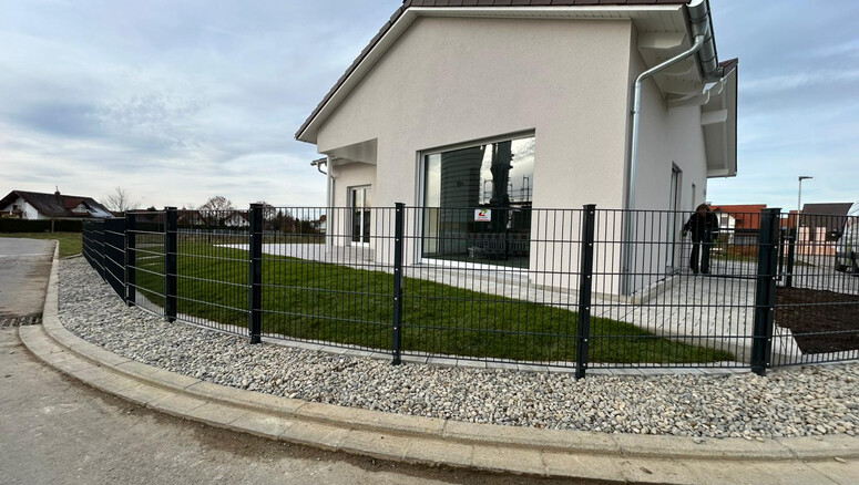 Doppelstabmattenzaun aus dem 2025 in 88499 Riedlingen Deutschland von Zaunteam Oberschwaben.