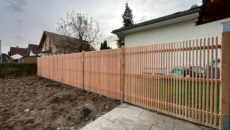 Holz Sichtschutz aus dem 2025 in 88499 Riedlingen Deutschland von Zaunteam Oberschwaben.