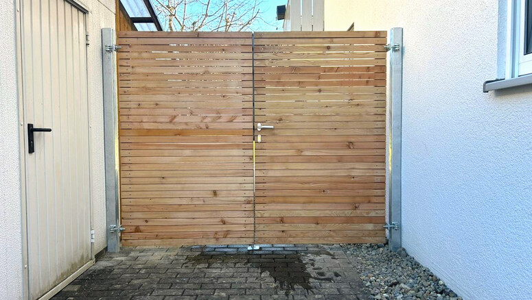 Holz Sichtschutz aus dem 2026 in 88525 Dümentingen Deutschland von Zaunteam Oberschwaben.