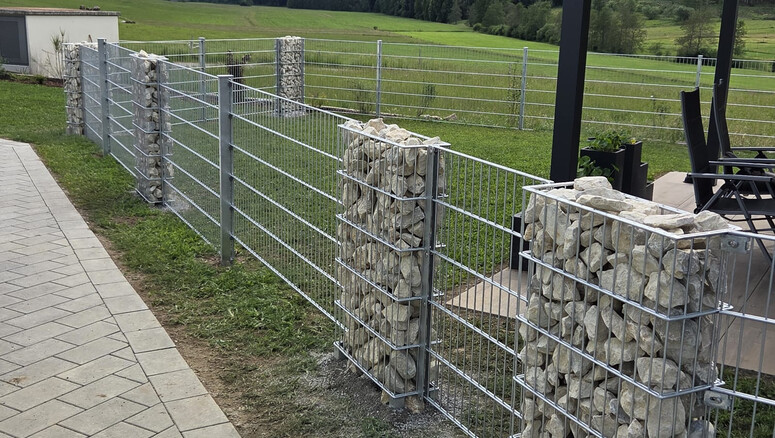 Gabionen Steinkörbe aus dem 2026 in 88441 Mittelbiberach Deutschland von Zaunteam Oberschwaben.