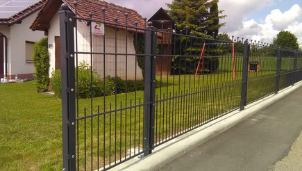 Cloture de 2017 à 88427 Bad Schussenried Allemagne de Zaunteam Oberschwaben.