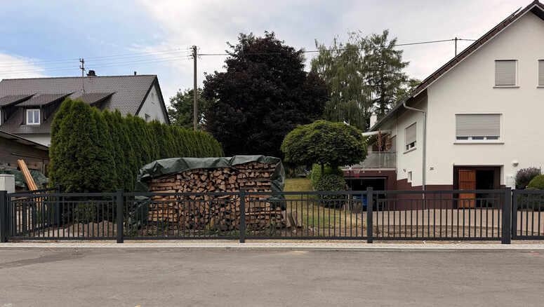 Aluzaun aus dem 2026 in 88422 Bad Buchau Deutschland von Zaunteam Oberschwaben.