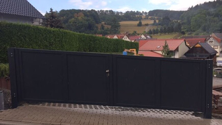 Aluzaun aus dem 2018 in 98596 Trusetal Deutschland von Zaunteam Thüringer Wald.