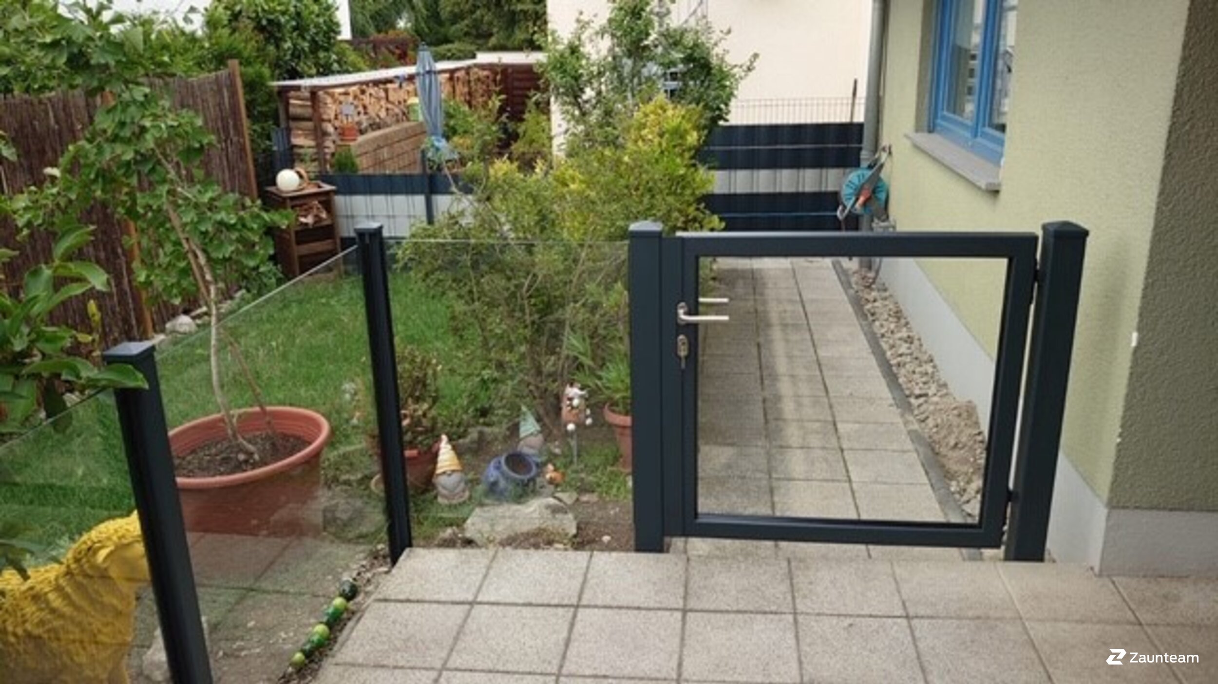 Glas Zaun aus dem 2020 in 99084 Erfurt Deutschland von Zaunteam Thüringer Wald.