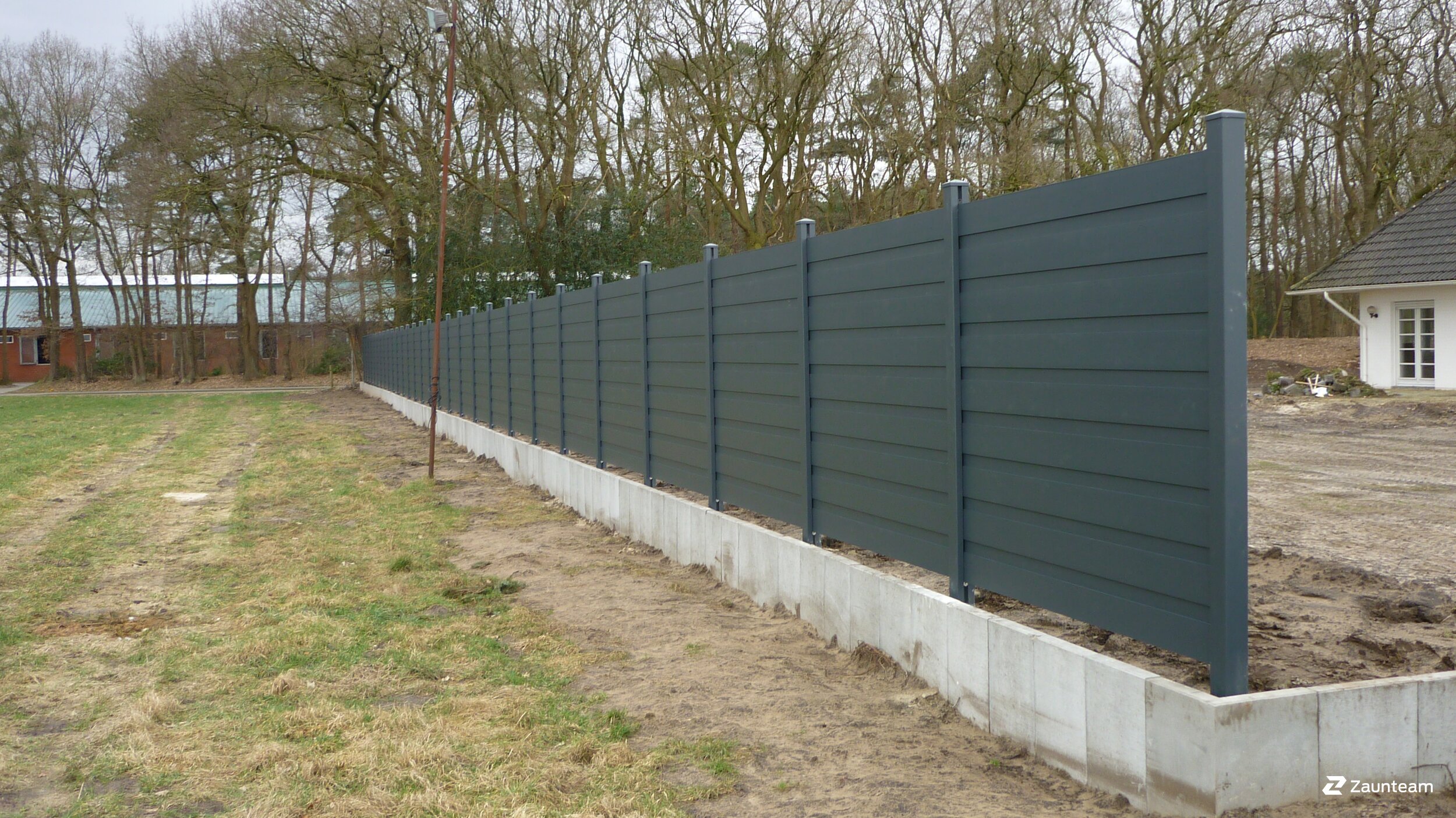 Aluminium Sichtschutz aus dem 2017 in 26892 Dörpen Deutschland von Zaunteam Emsland.