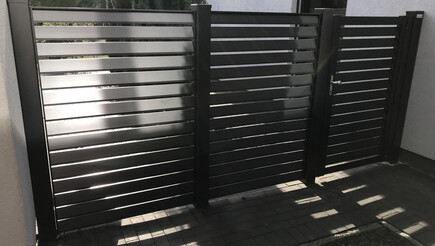 Aluminium Sichtschutz aus dem 2019 in 26901 Rastdorf Deutschland von Zaunteam Emsland.